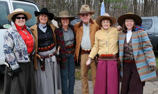 Miss Tate, Calico Jan, Wild Sage, Buck Bozeman, May Rein, Tucson Tess